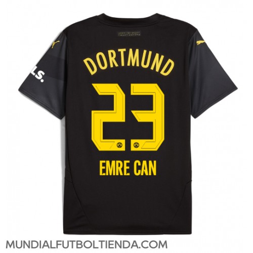 Camiseta Borussia Dortmund Emre Can #23 Segunda Equipación Replica 2024-25 mangas cortas